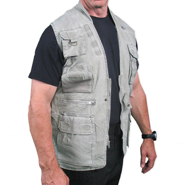 Bronco Vest Canvas – ﻿﻿﻿﻿Non Concealed – Former Texas Rangers