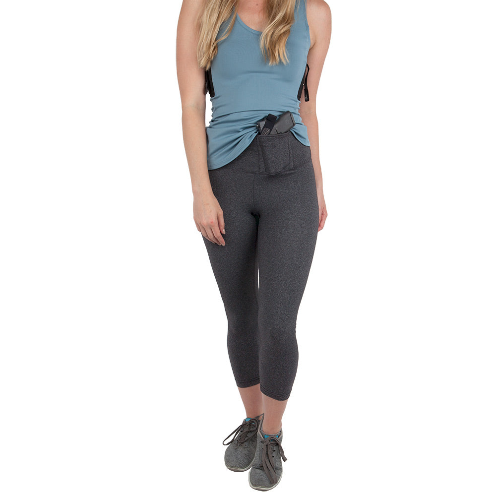 Cropped Leggings, Concealed Carry Clothing