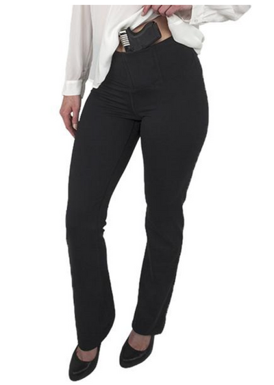 Womens Concealed Carry Bootcut Leggings