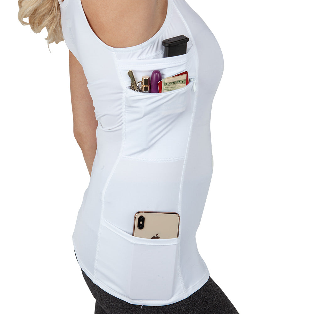 Women's Concealed Carry Crossroads Fitted Vest - Master of Concealment