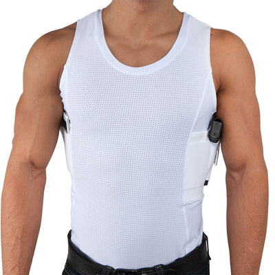 Mens Concealed Carry Coolux Mesh Tank