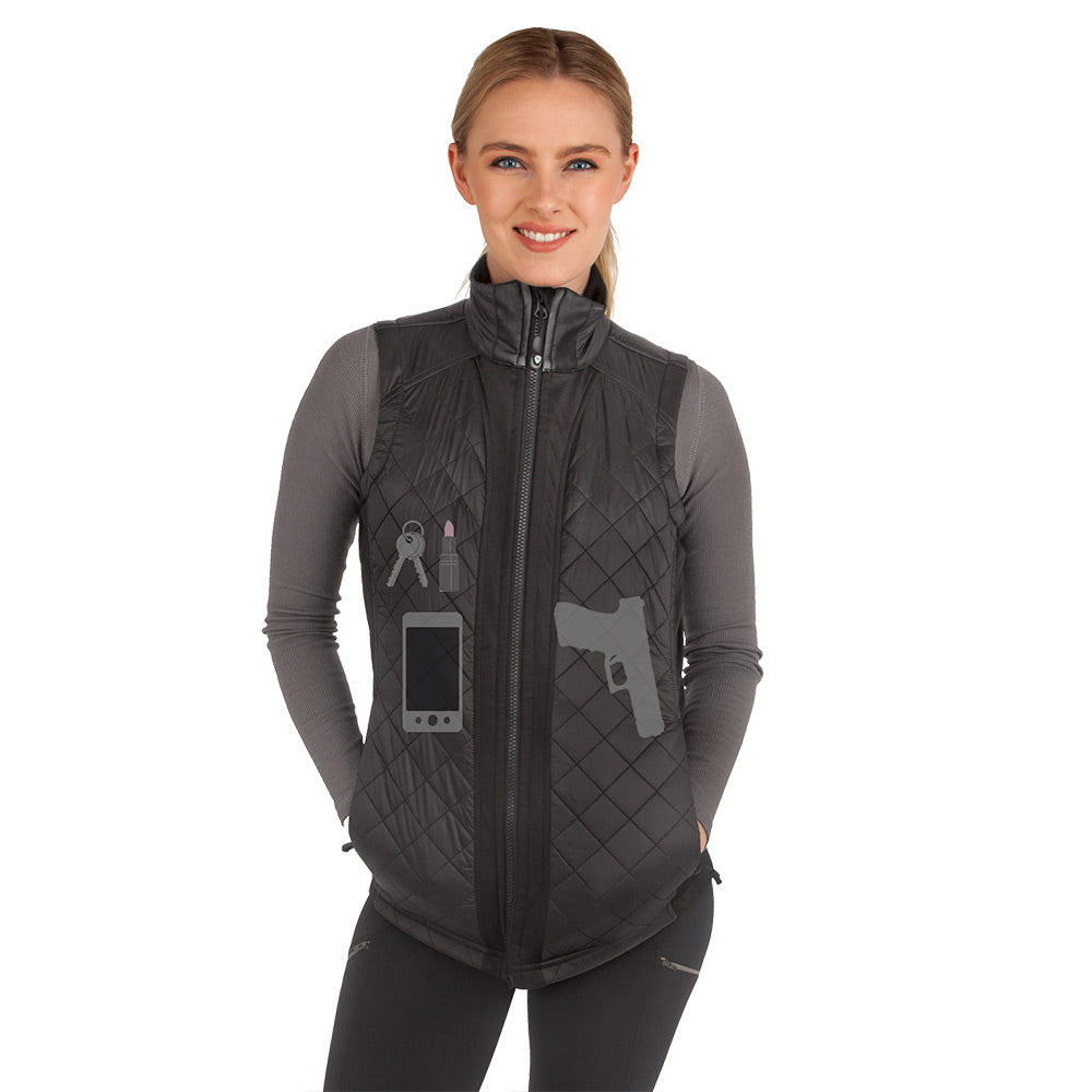 Women's Concealed Carry Crossroads Fitted Vest - Master of Women's Concealed Carry Crossroads Fitted Vest - Master of